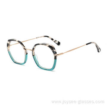 Best Sell Good Price Eyewear Round Acetate Material Optical Frame